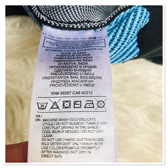 Adidas United Arrows And Sons Knit Sweater City Graffiti Black Size Large - Picture 13 of 14